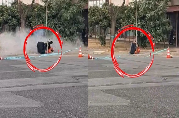 Fünye ile patlatıldı, içinden bakın ne çıktı