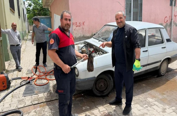 Gören hem şaşırdı hem korktu