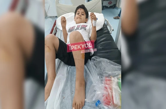 8 yaşındaki çocuk yaralandı
