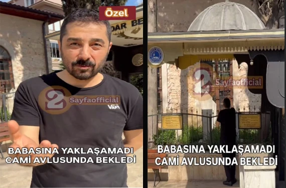 Hastaneye değil, camiye gidebildi