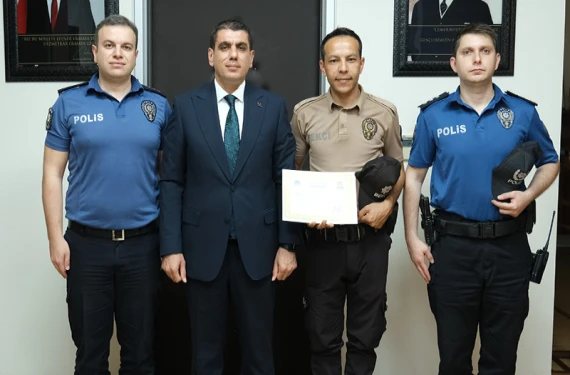 Ödül verildi