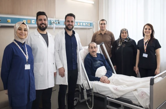 73 yaşındaki hastaya 