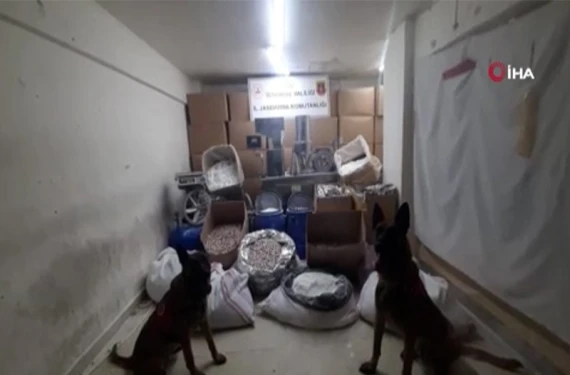 Yaklaşık 2 milyon narkotik madde ele geçirildi