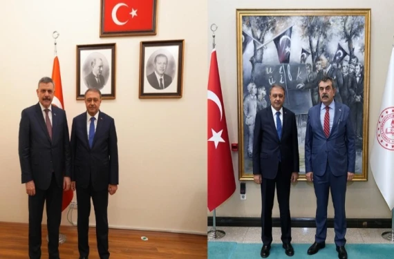 Vali Şıldak, bakanlarla görüştü