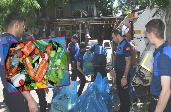 5 ton bozuk ürün imha edildi