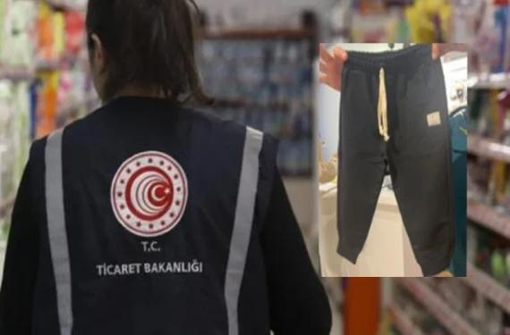 Çocuk eşofmanı piyasadan kaldırılıyor