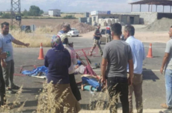 Şanlıurfa'da feci kaza:-