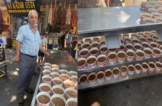 Yüzlerce kişiye aşure ikramı
