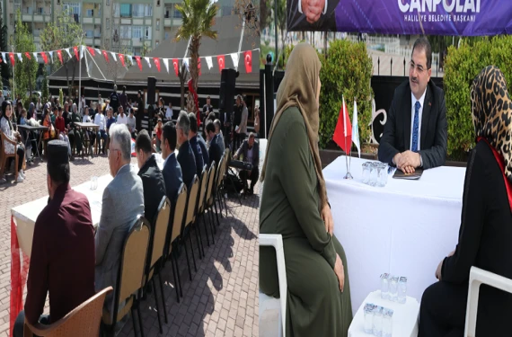 Vatandaşları dinledi