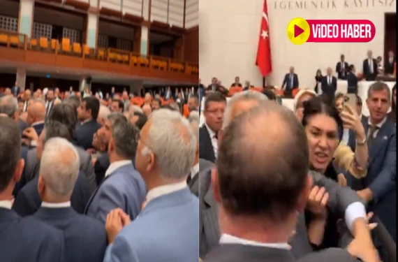 Milletvekilleri birbirine girdi