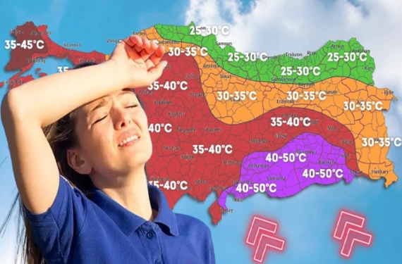 Sıcaklıklar rekor seviyede...