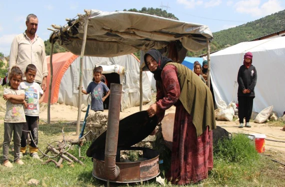 “Ekmek pişirecek alanımız yok”