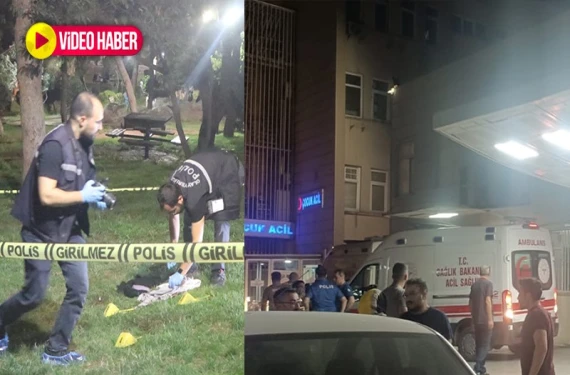 Şanlıurfa'da gece yarısı parkta kavga!