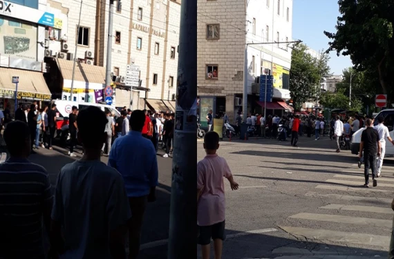 Cadde ortasında eski eşini bıçakladı