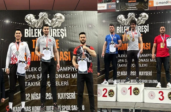 Türkiye Şampiyonu sporcular Urfa'dan...