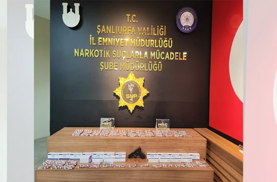 Şanlıurfa'da uyuşturucu operasyonu: