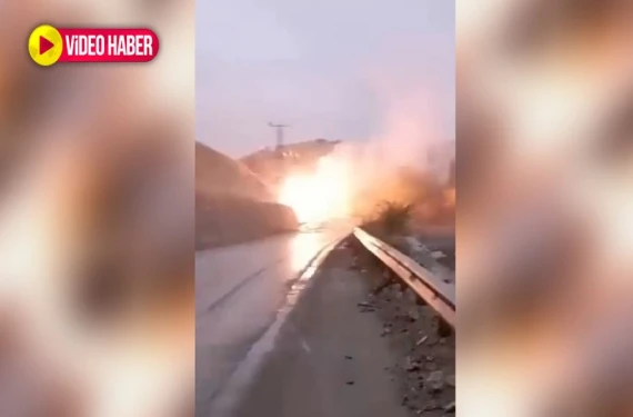 Sağanaktan sonra alev yağmuru