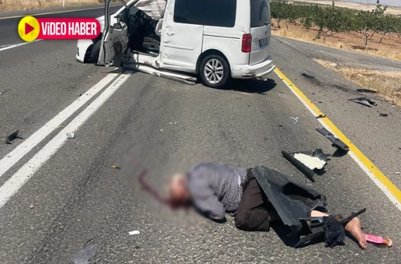 Şanlıurfa'da feci kaza: