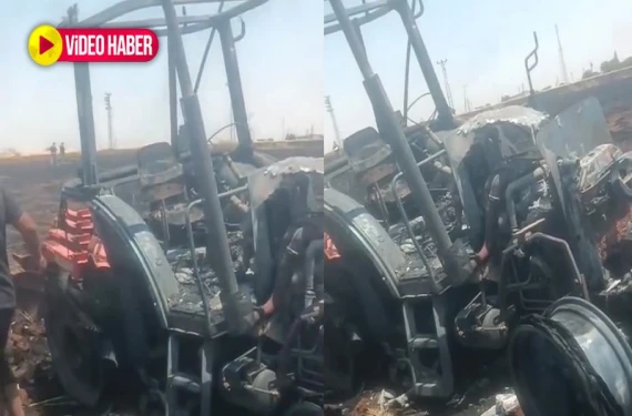 Şanlıurfa’da biçilen tarlada yangın çıktı!
