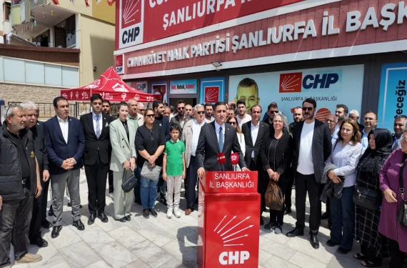 CHP Şanlıurfa’dan  Özel’e saldırıya sert tepki!