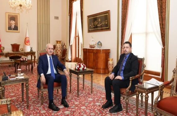 TBMM Başkanı ile görüştü