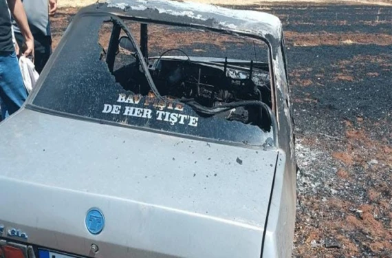 Şanlıurfa’da tarlada yangın!