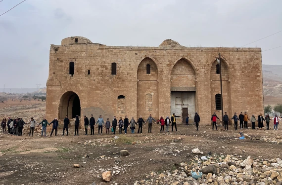 Doğa tutkunları Germuş Kilisesi için yürüdü