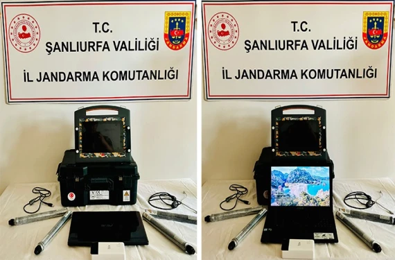 Şanlıurfa’da define avcıları fena avlandı: