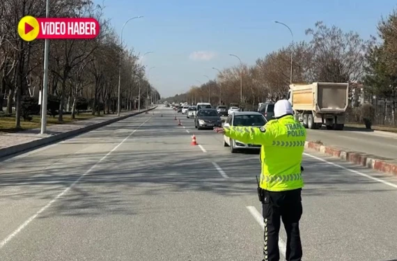 Bir haftada 487 bin 127 sürücüye işlem yapıldı