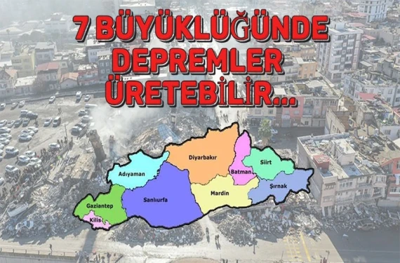 7 büyüklüğünde...