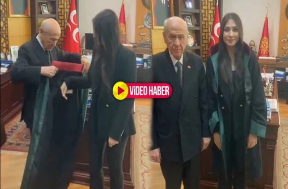 Cübbesini kendi elleriyle giydirdi