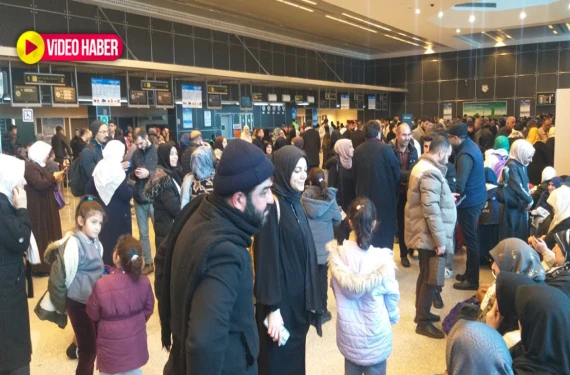 Duygu dolu anlar yaşandı