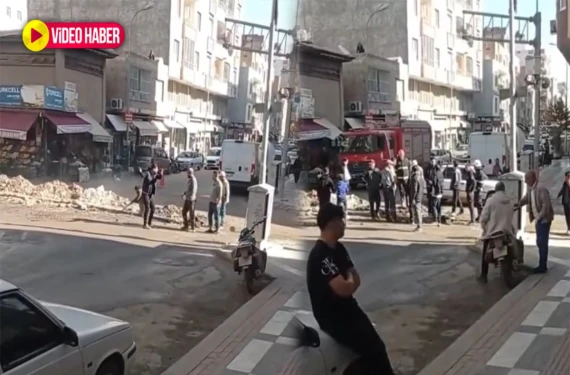 Doğal gaz hattı patladı!