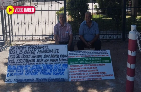 Şanlıurfa’da çiftçiler isyan etti!