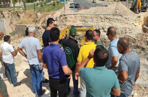 Müdür sahaya indi haberi geldi