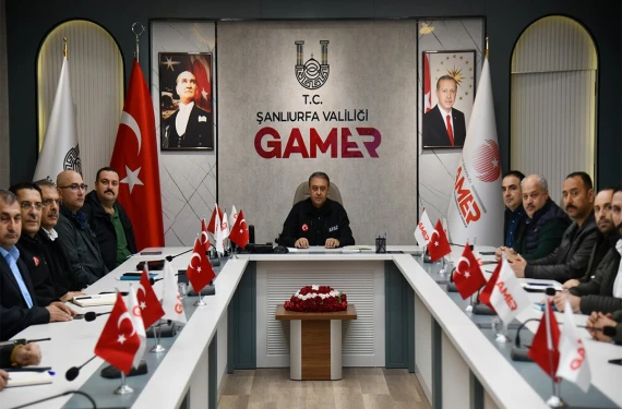 Şanlıurfa'da yağışlar anlık takip ediliyor