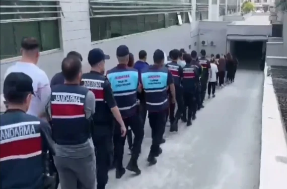65 şüpheli yakalandı