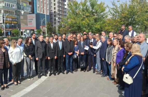 Ortak basın açıklaması...