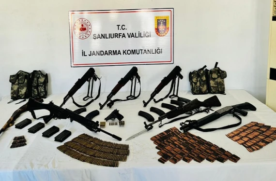Şanlıurfa'da yasa dışı silah operasyonu!