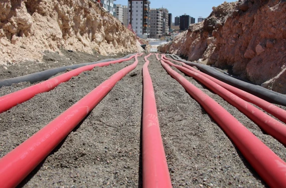 248 kilometrelik kazı çalışması…
