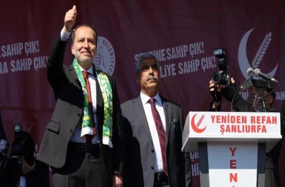 Erbakan Urfa'da konuşuyor: