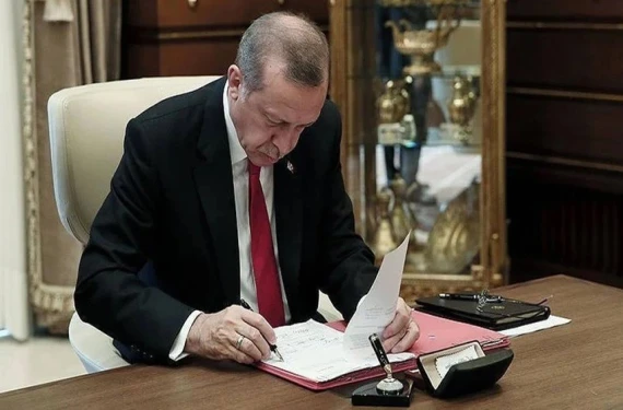 Erdoğan imzaladı