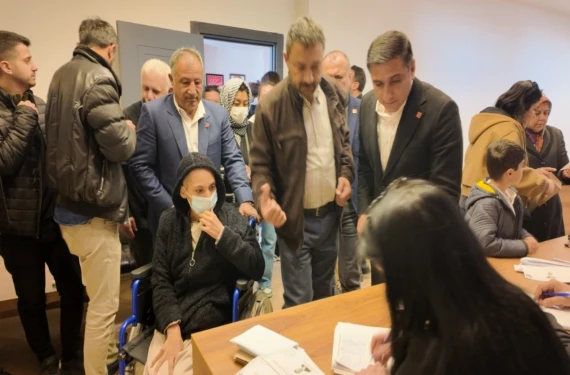CHP'li başkandan teşekkür...