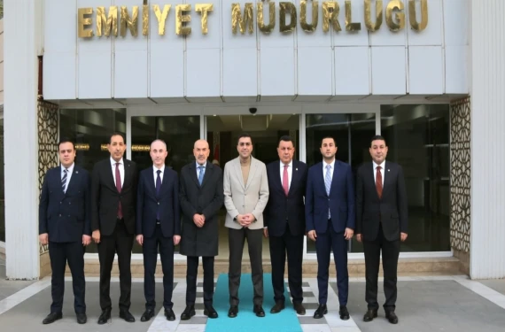 Emniyet Müdürüne ziyaret