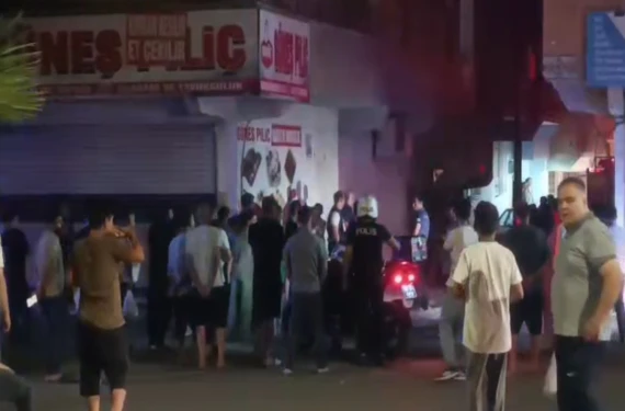 İtfaiye olay yerinde