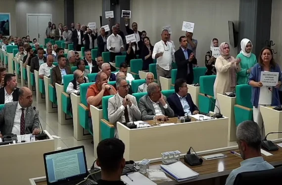 Şanlıurfa Meclisinde eylem!