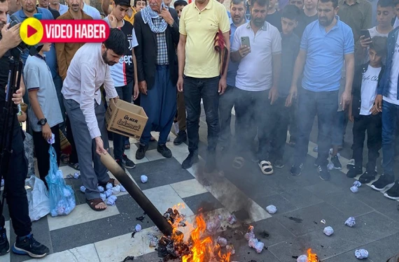 Şanlıurfa’da bayram namazı sonrası ilginç protesto!