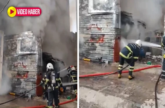 Dumanlar gökyüzünü kapladı