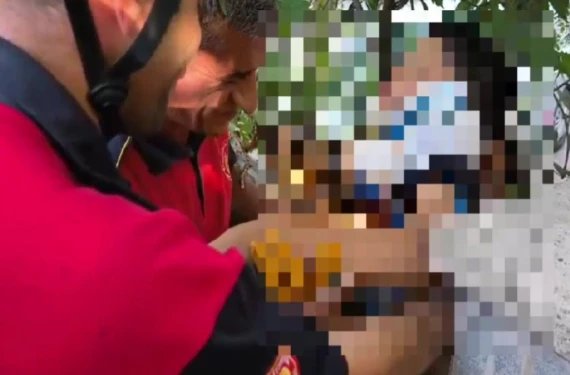 Şanlıurfa itfaiyesi imdadına yetişti