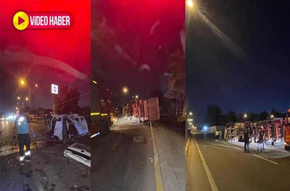 Şanlıurfa'da feci kaza!